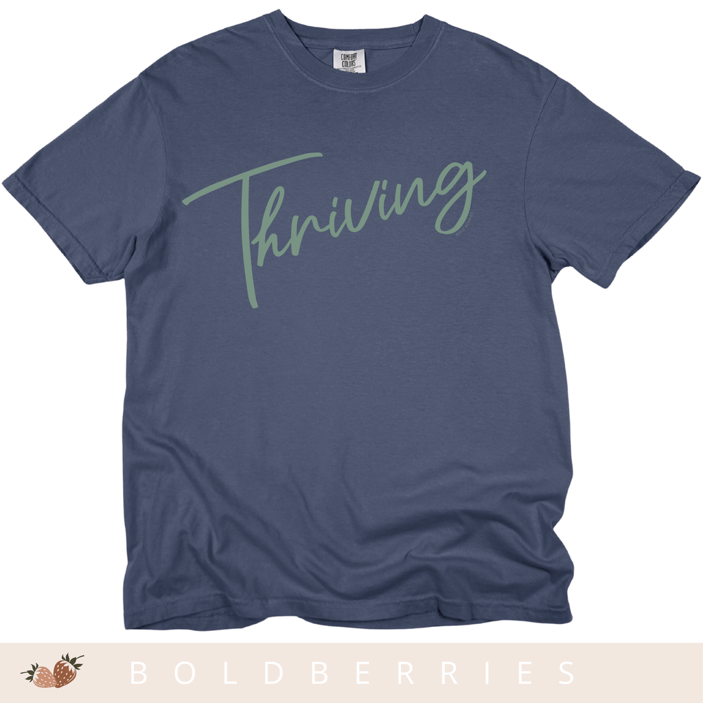 Thriving Script - Adult T-Shirt