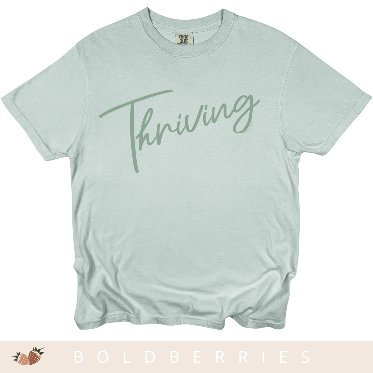 Thriving Script - Adult T-Shirt