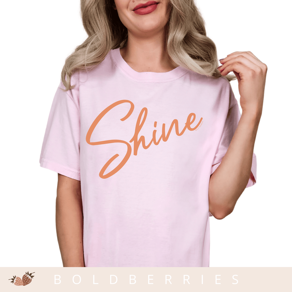 Shine Script - Adult T-Shirt