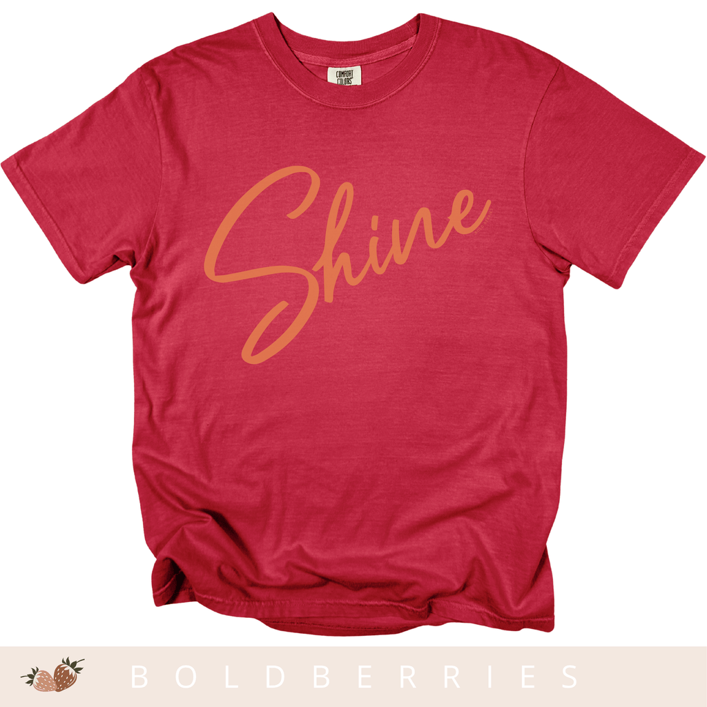 Shine Script - Adult T-Shirt