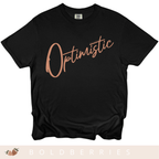 Optimistic Script - Adult T-Shirt