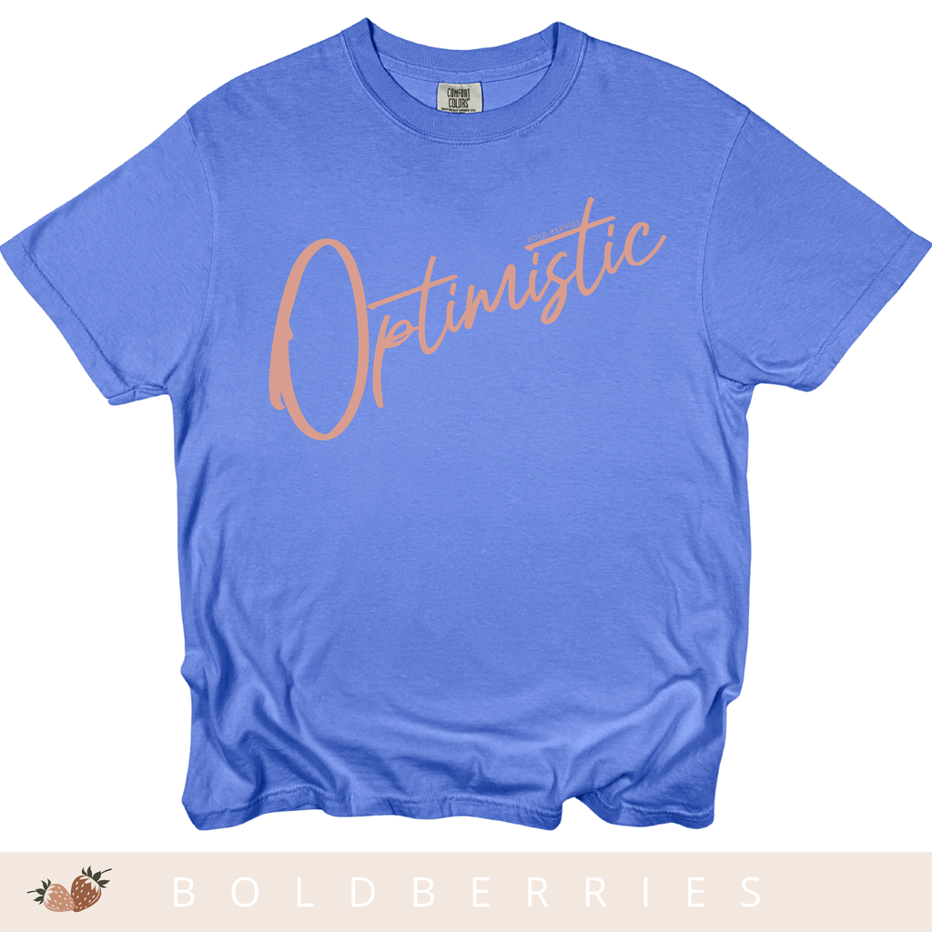 Optimistic Script - Adult T-Shirt