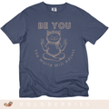 Be You Cat T-Shirt — 'The World Will Adjust' Inspirational Graphic Tee