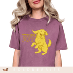 Unfiltered Joy Dog T-Shirt — Happy Golden Retriever Graphic Tee - Adult T-Shirt