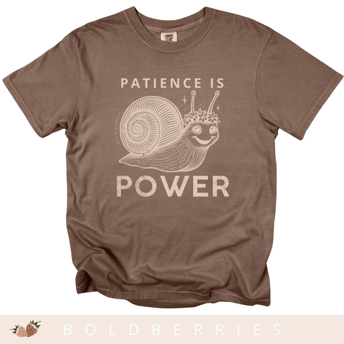 Patience Is Power - Adult T-Shirt