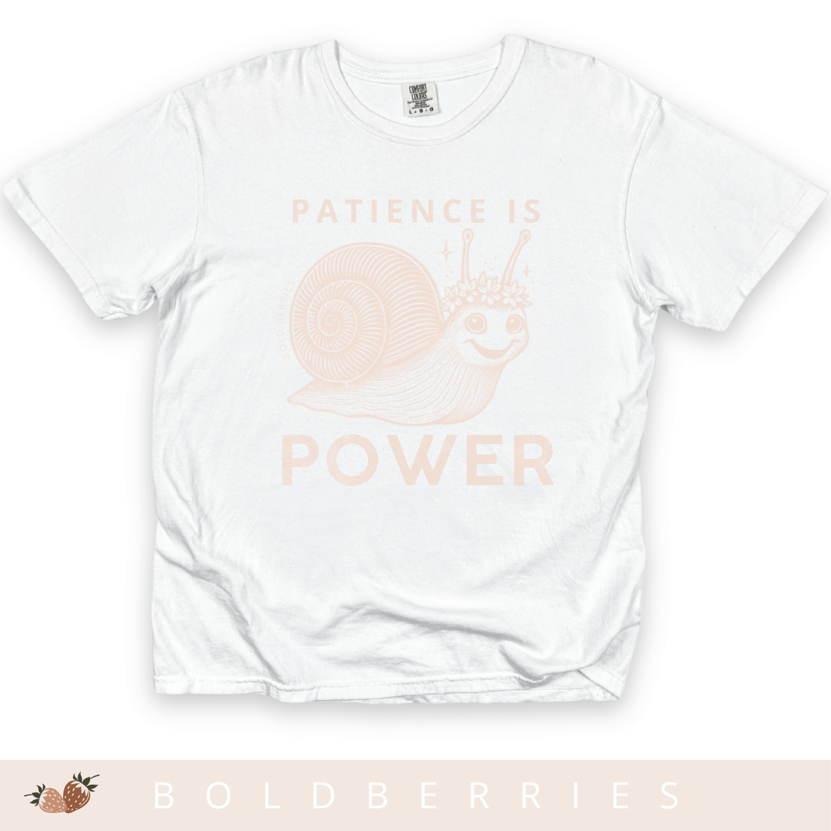 Patience Is Power - Adult T-Shirt