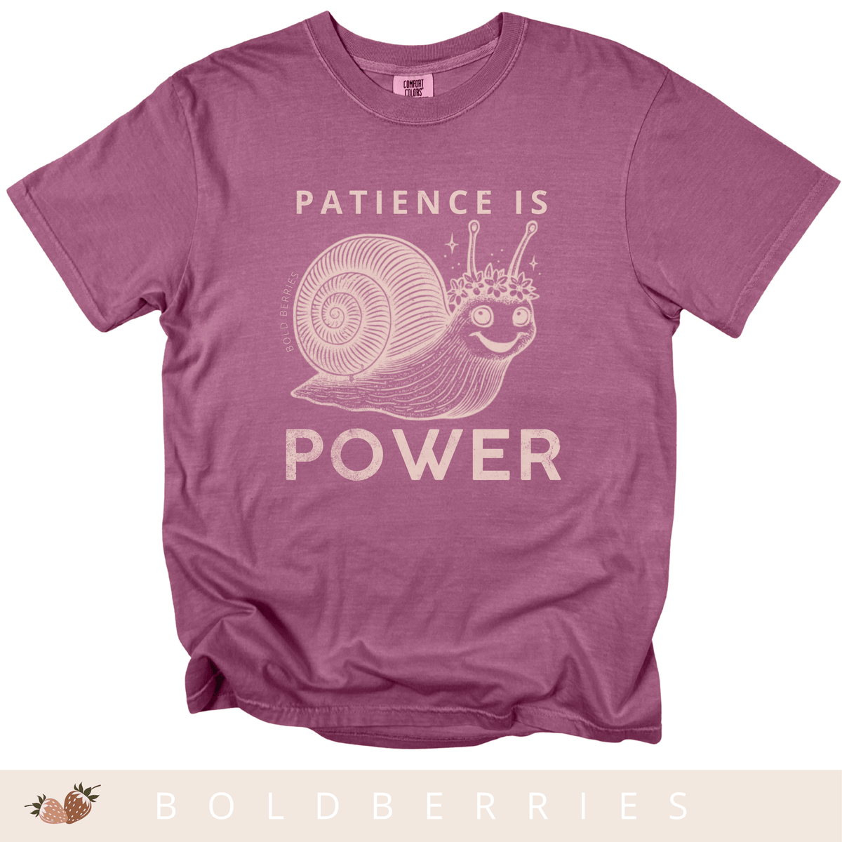 Patience Is Power - Adult T-Shirt