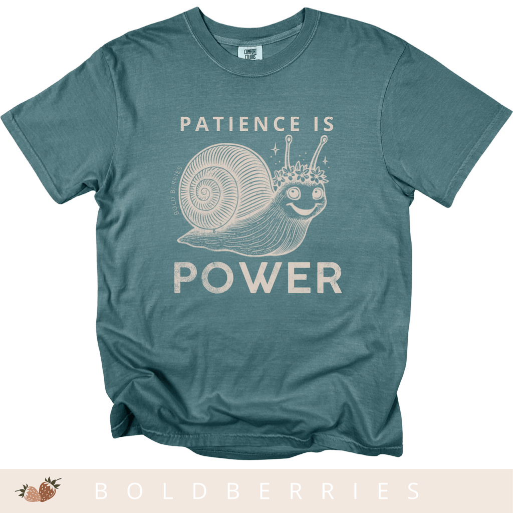 Patience Is Power - Adult T-Shirt