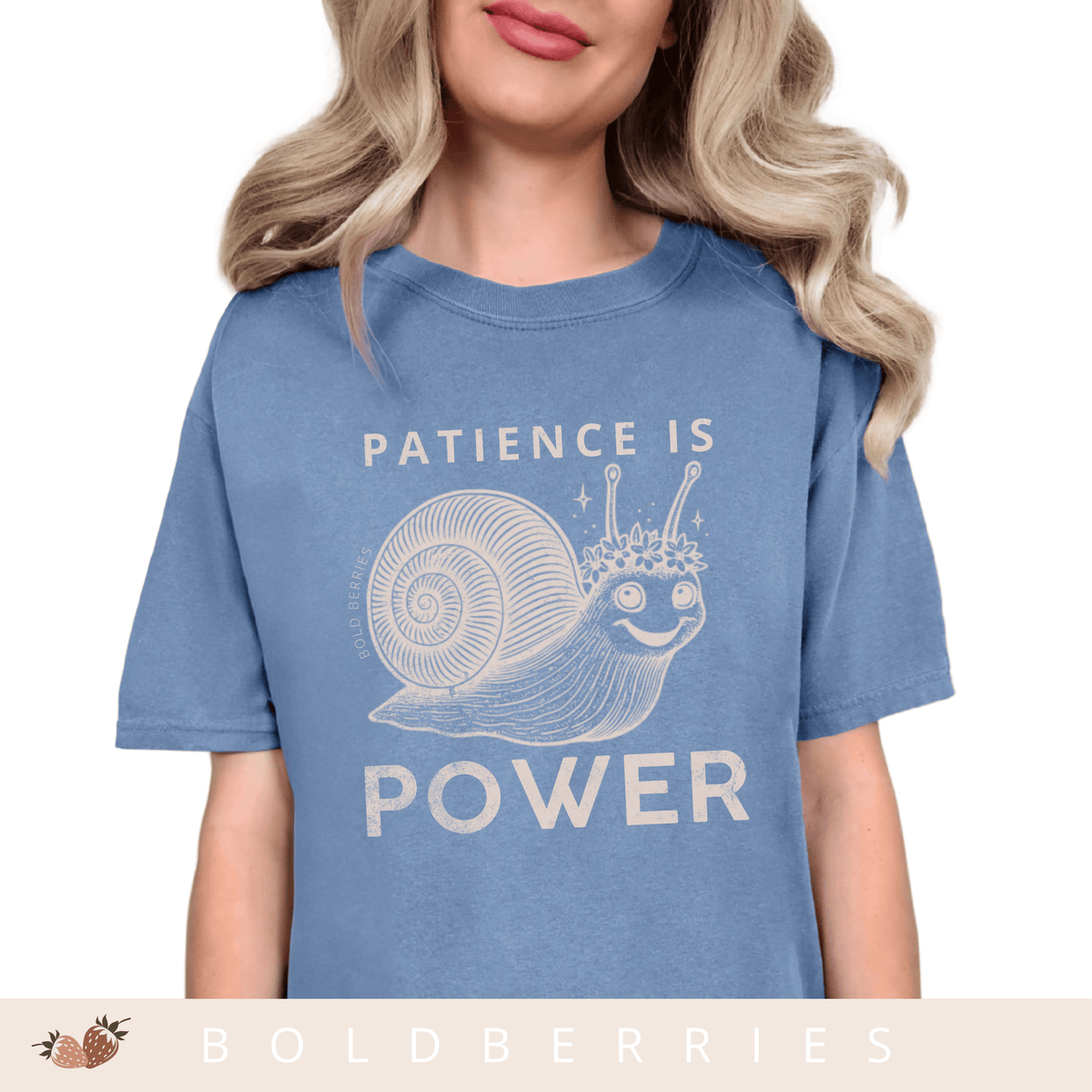 Patience Is Power - Adult T-Shirt