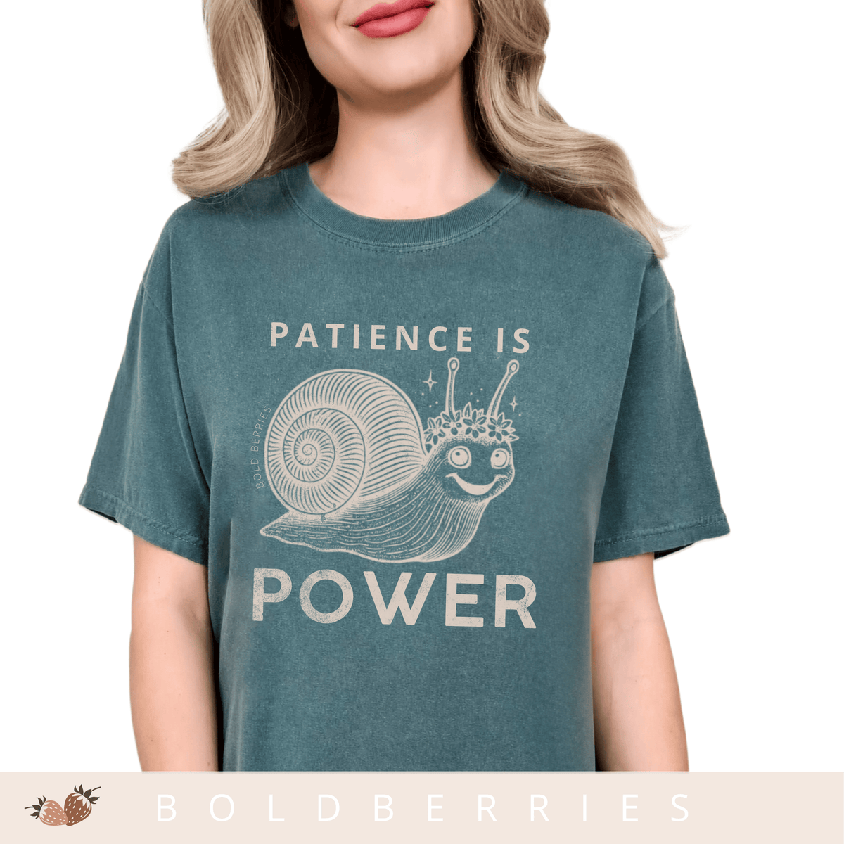 Patience Is Power - Adult T-Shirt