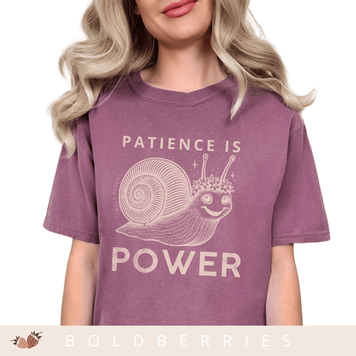 Patience Is Power - Adult T-Shirt
