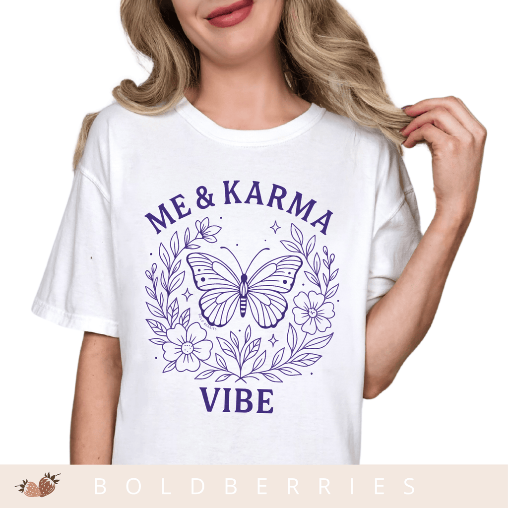 Me & Karma Vibe - Adult T-Shirt