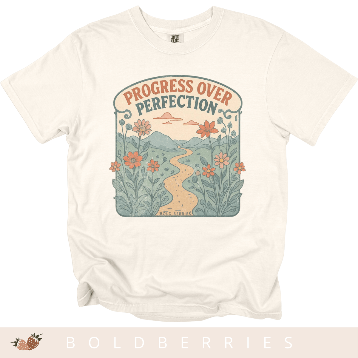 Progress Over Perfection - Adult T-Shirt