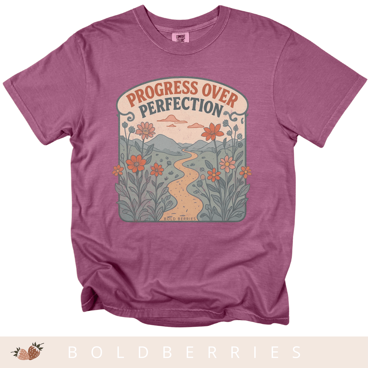 Progress Over Perfection - Adult T-Shirt