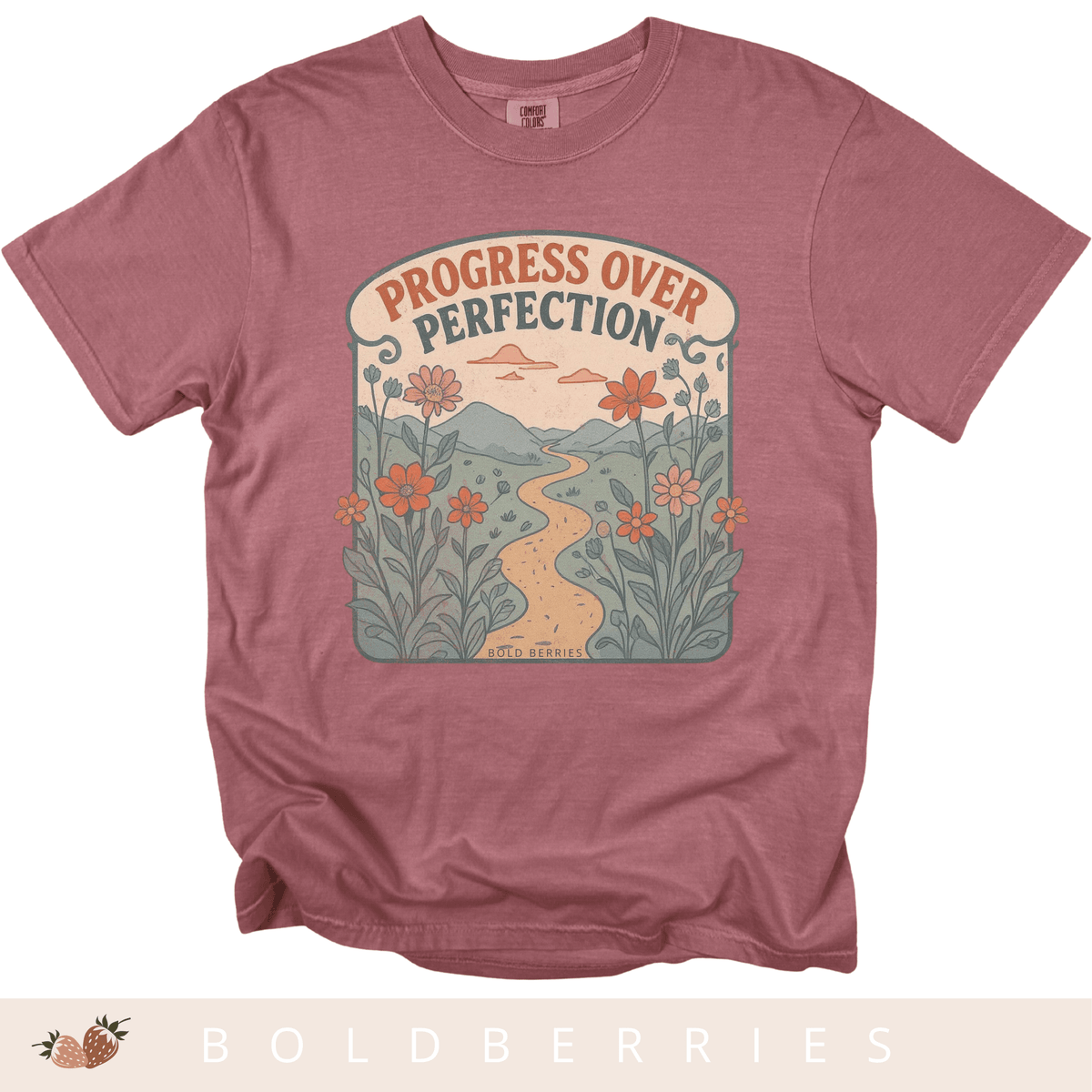 Progress Over Perfection - Adult T-Shirt