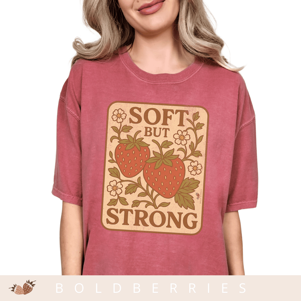 Soft But Strong - Adult T-Shirt
