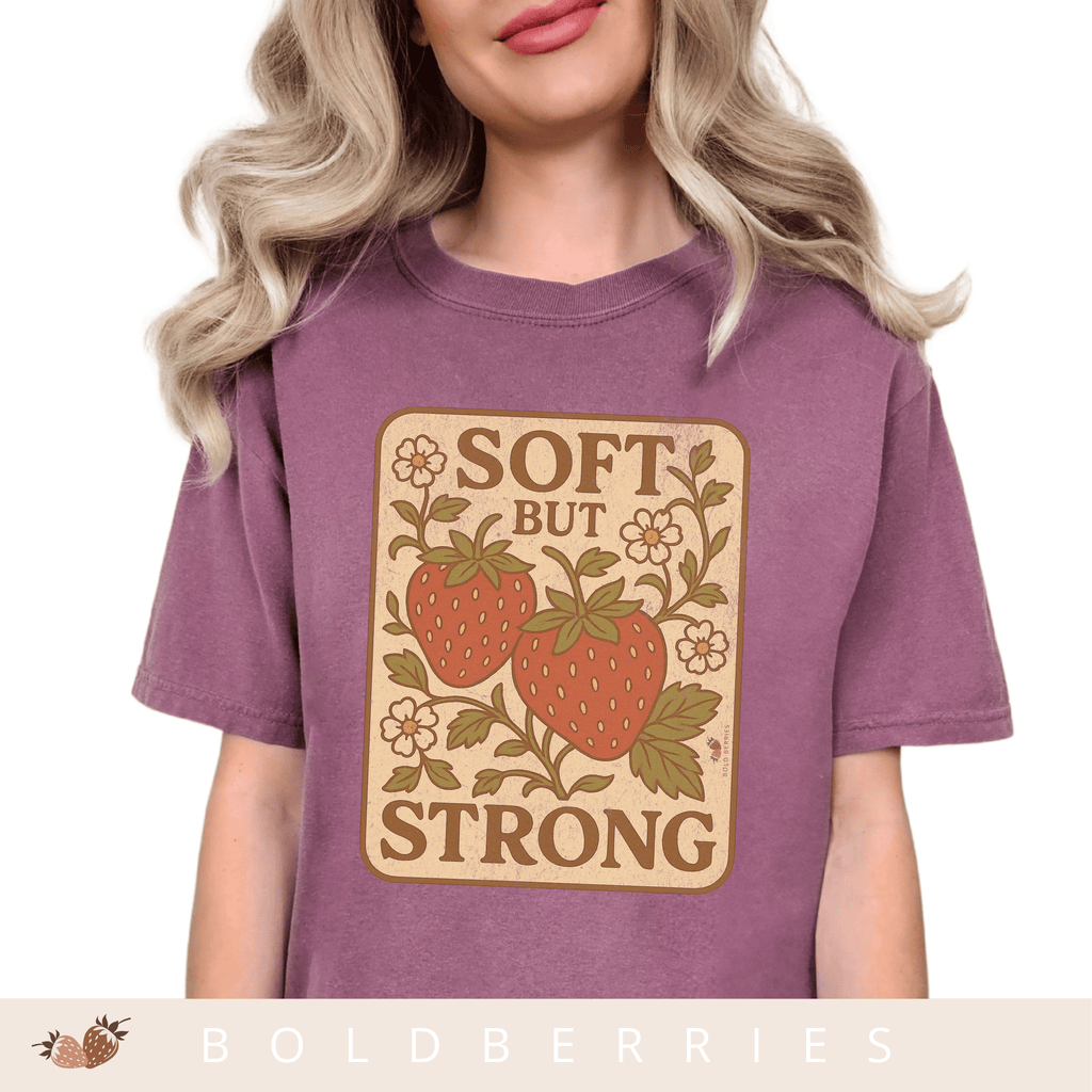 Soft But Strong - Adult T-Shirt