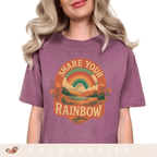 Share Your Rainbow- Adult T-Shirt