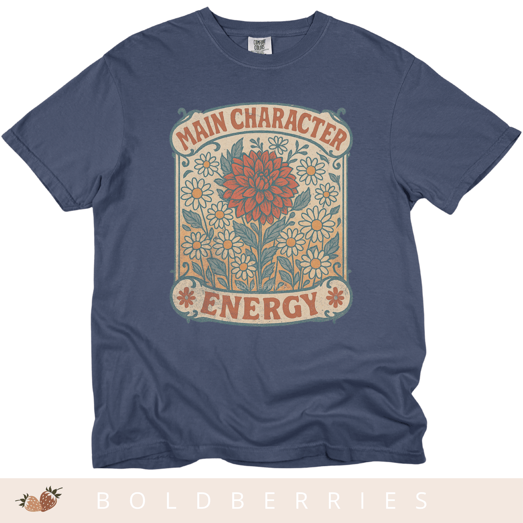 Main Character Energy - Adult T-Shirt