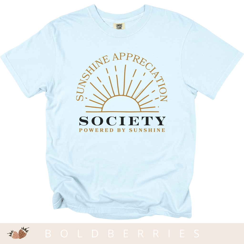 Sunshine Appreciation Society -Adult T‑Shirt