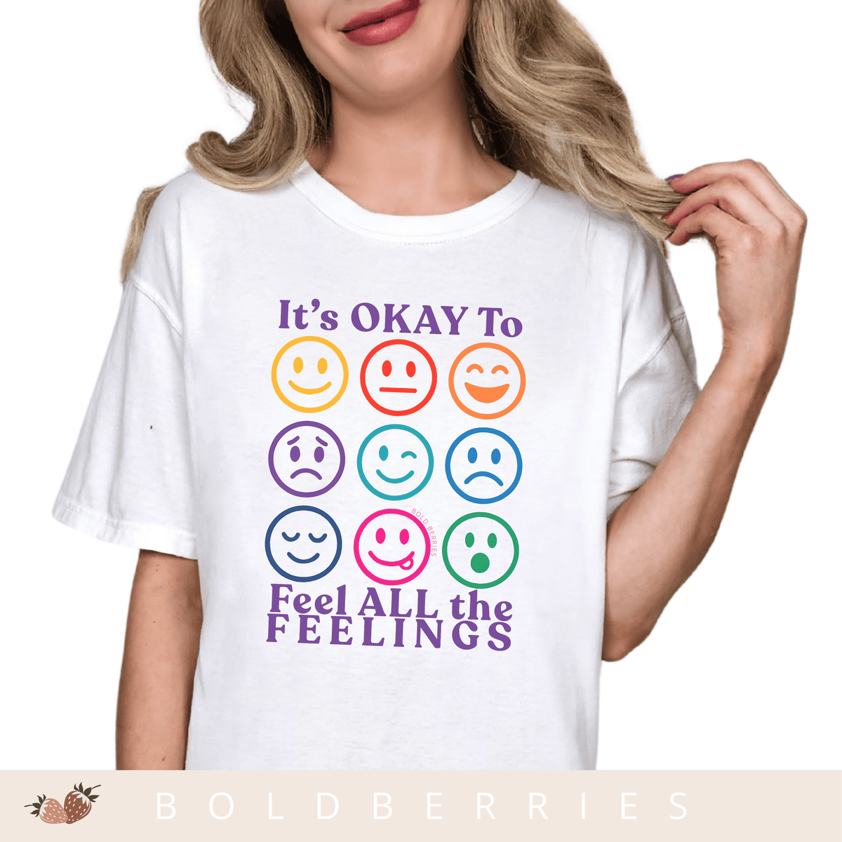 Feel All the Feelings - Adult T-Shirt