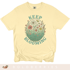Keep Blooming Floral T-Shirt — Vintage Wildflower Graphic Tee