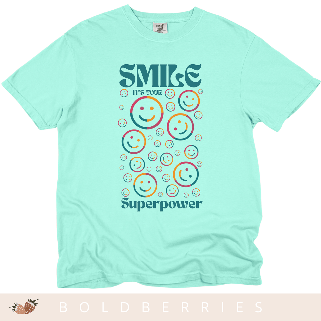 Smile It's My Superpower - Adult T-Shirt