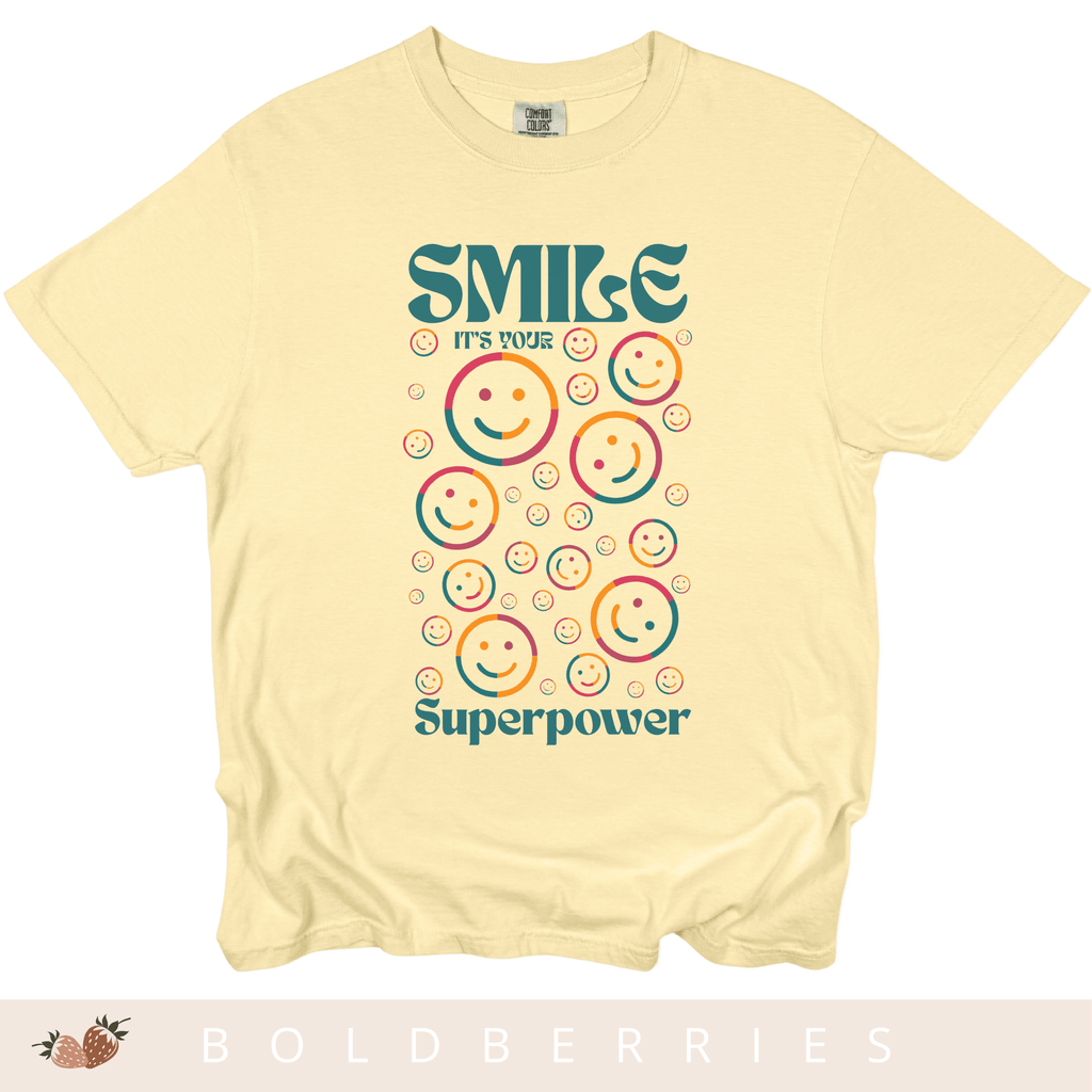 Smile It's My Superpower - Adult T-Shirt