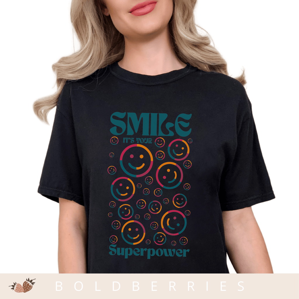 Smile It's My Superpower - Adult T-Shirt