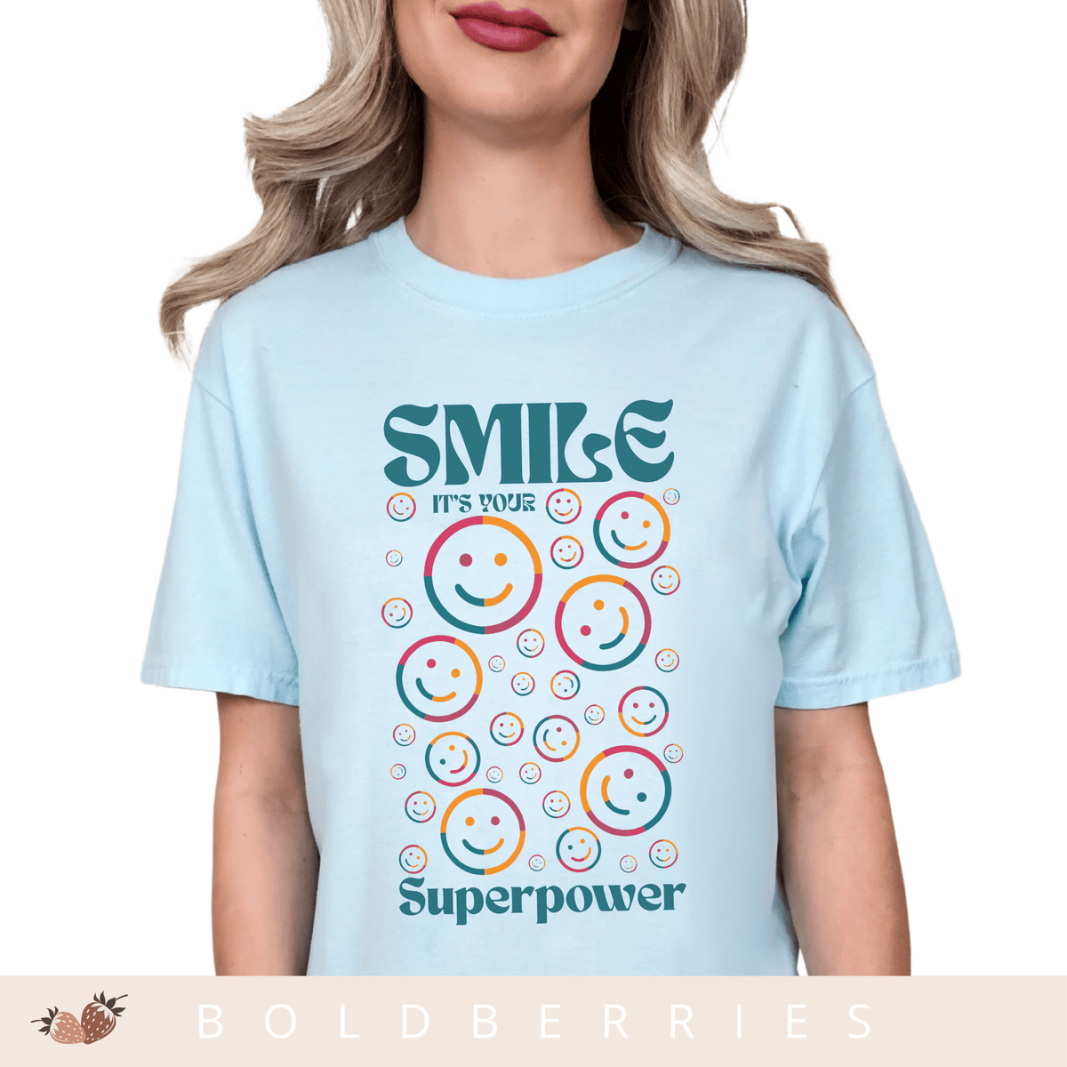 Smile It's My Superpower - Adult T-Shirt