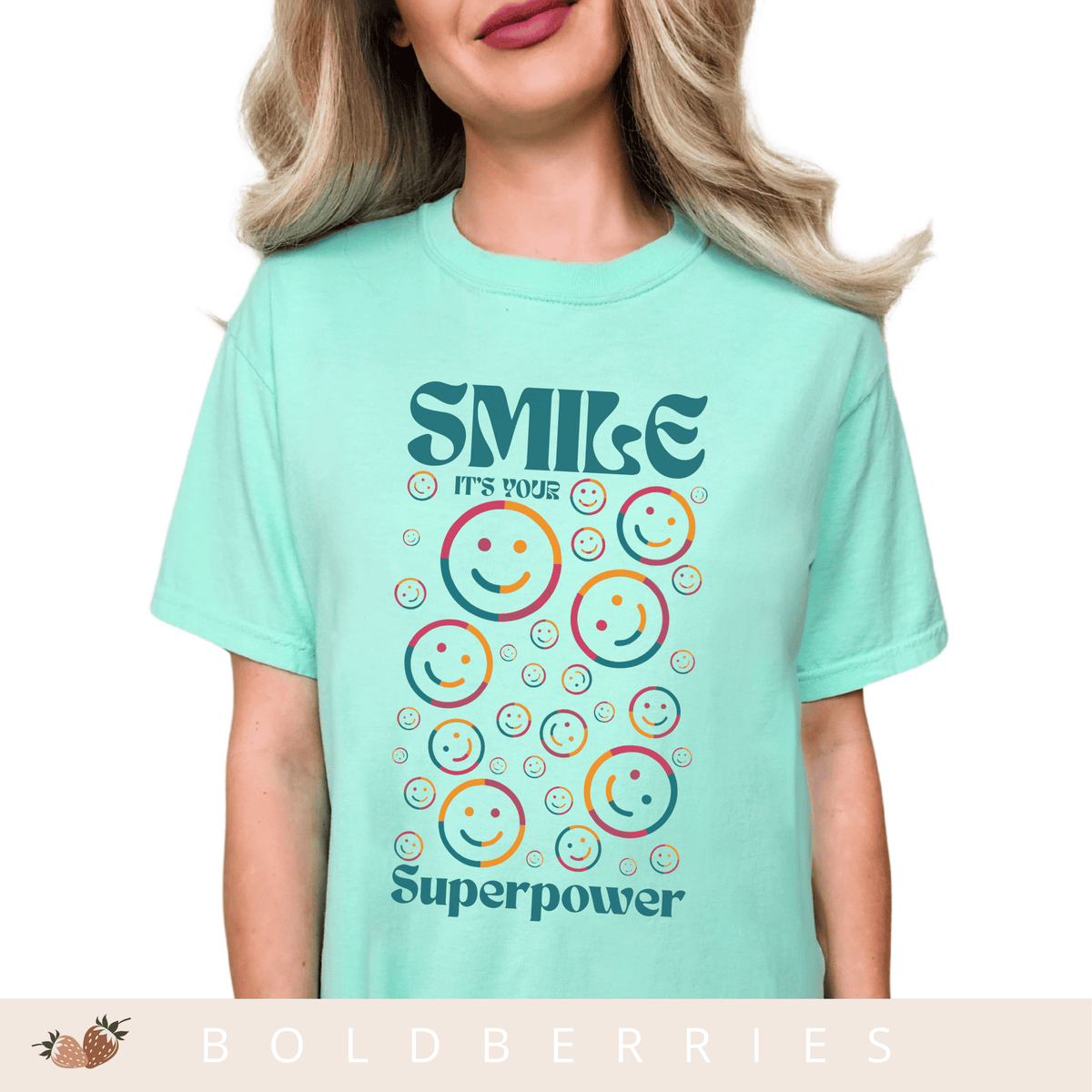Smile It's My Superpower - Adult T-Shirt