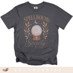 Spellbound Society T-Shirt — Crystal Ball Witchy Tee