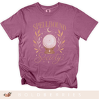 Spellbound Society T-Shirt — Crystal Ball Witchy Tee