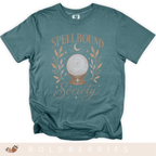 Spellbound Society T-Shirt — Crystal Ball Witchy Tee