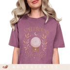 Spellbound Society T-Shirt — Crystal Ball Witchy Tee
