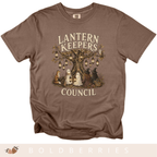 Lantern Keepers Council T-Shirt — Whimsical Halloween Woodland Animal Tee