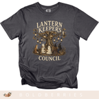 Lantern Keepers Council T-Shirt — Whimsical Halloween Woodland Animal Tee