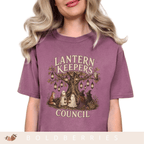 Lantern Keepers Council T-Shirt — Whimsical Halloween Woodland Animal Tee