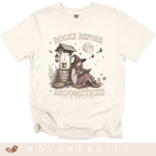 Books Before Broomsticks T-Shirt — Witchy Reading Graphic Tee