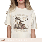 Books Before Broomsticks T-Shirt — Witchy Reading Graphic Tee