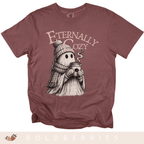 Eternally Cozy Ghost T-Shirt — Cute Autumn/Winter Halloween Tee