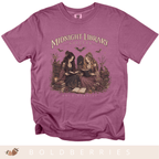 Midnight Library T-Shirt — "Midnight Library Society" Vintage Bookish Tee