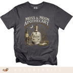 Apothecary Potion T-Shirt — Moss & Moon Vintage Herbal Design