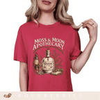 Apothecary Potion T-Shirt — Moss & Moon Vintage Herbal Design