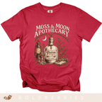 Apothecary Potion T-Shirt — Moss & Moon Vintage Herbal Design