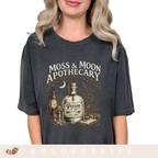 Apothecary Potion T-Shirt — Moss & Moon Vintage Herbal Design