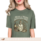 Apothecary Potion T-Shirt — Moss & Moon Vintage Herbal Design