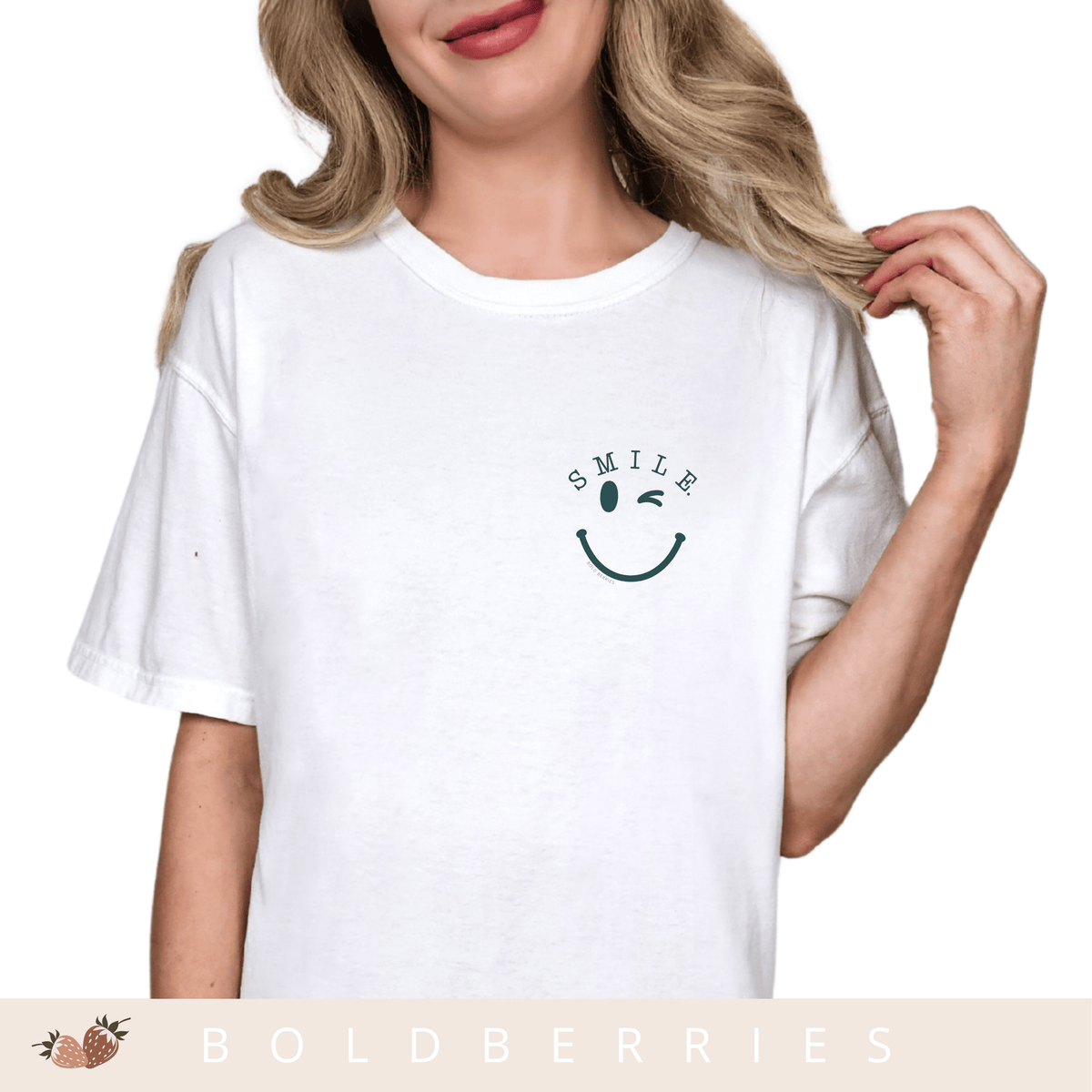 Smile - Adult T-Shirt