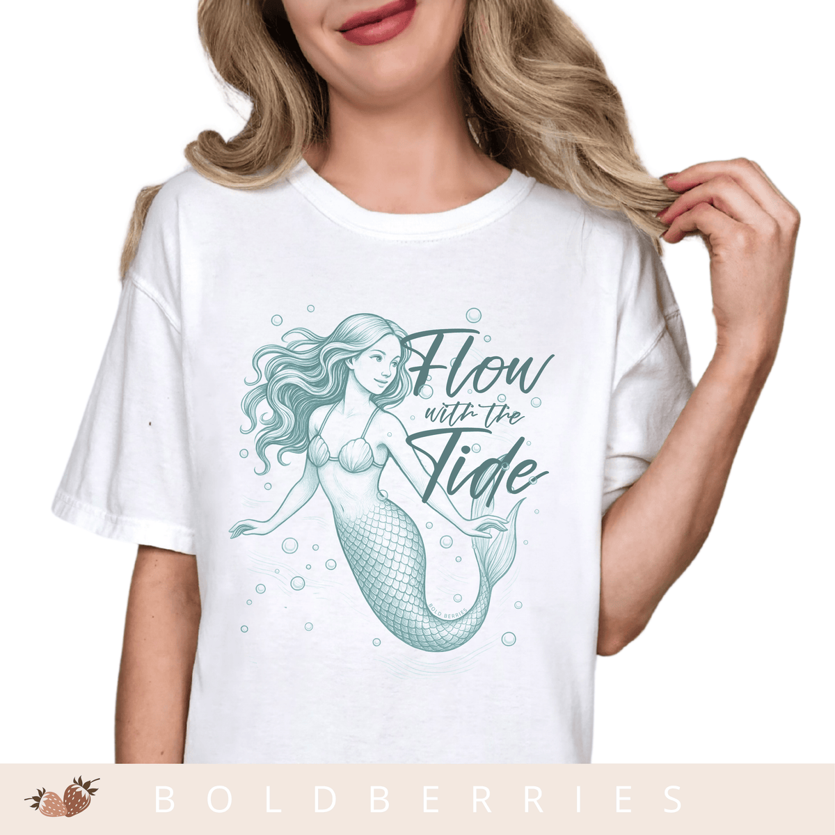 Flow With the Tide - Adult T-Shirt