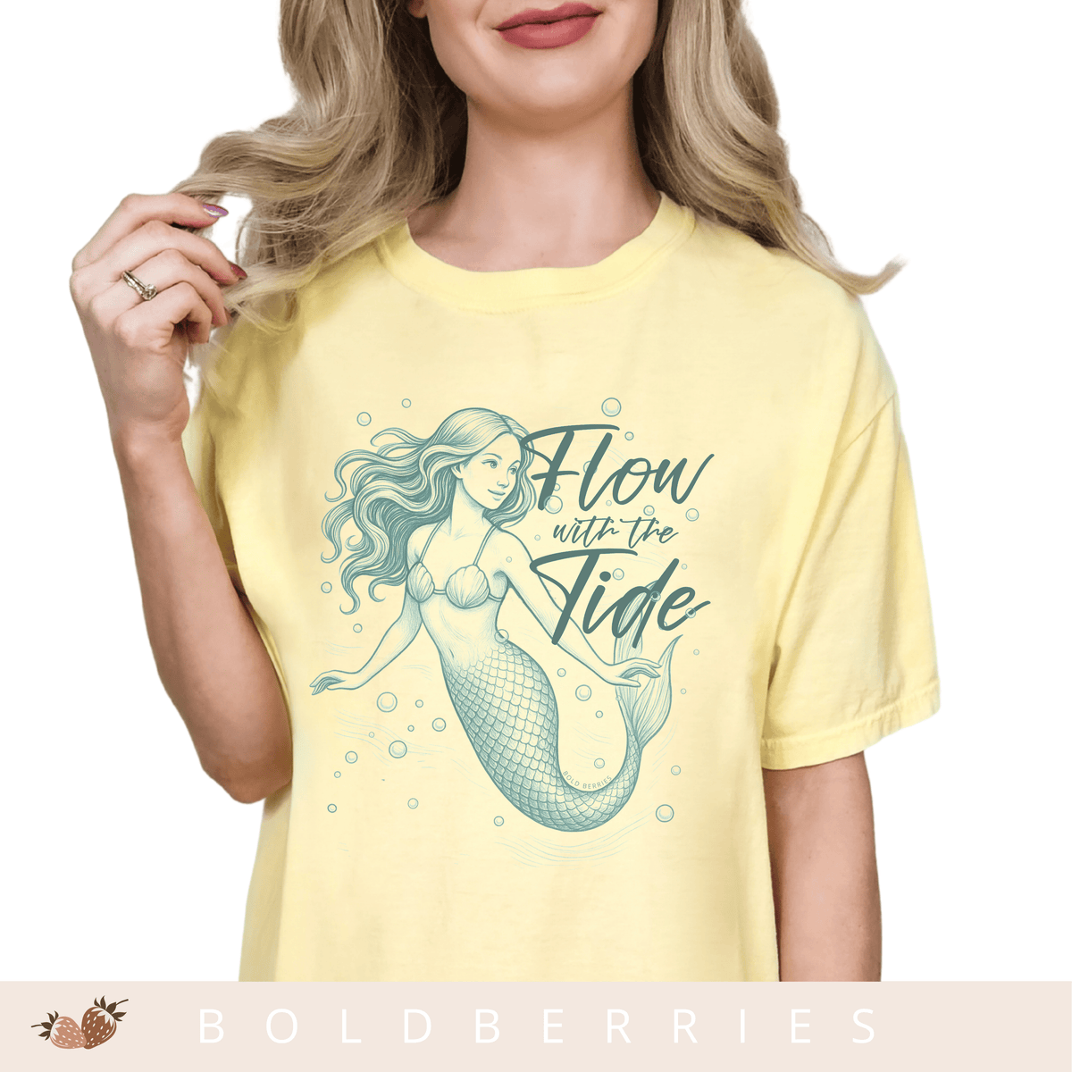Flow With the Tide - Adult T-Shirt